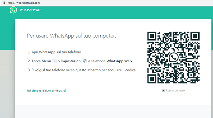 Adesso voglio spiegarti come funziona Whatsapp Web