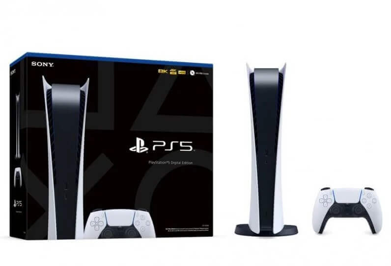Confezione Playstation 5 Digital Edition