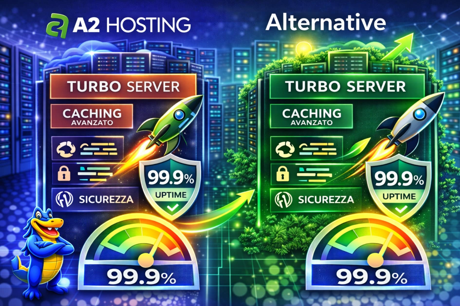 A2 Hosting Alternative 2026: Valida Soluzione per Prestazioni Veloci e Turbo Server