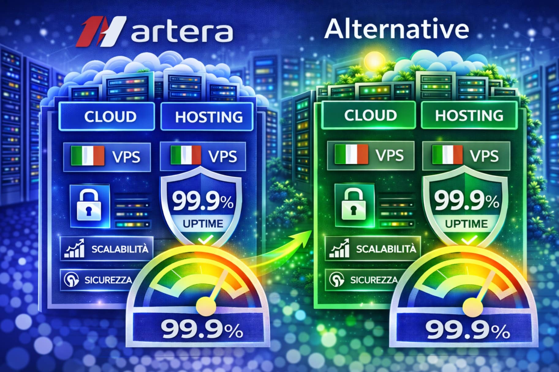 Artera Alternative 2026: Valida Opzione per Cloud e Hosting Italiano