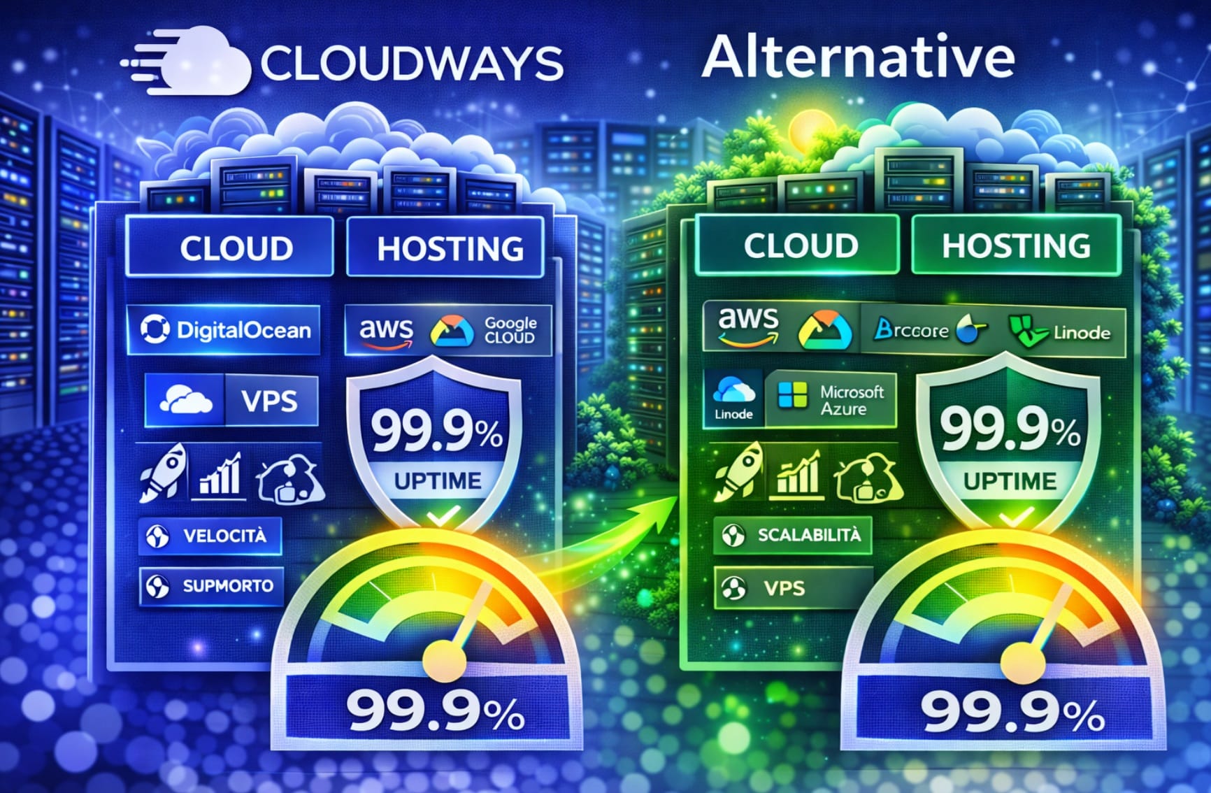 Cloudways Alternative 2026: Valida Scelta per Managed Cloud Hosting