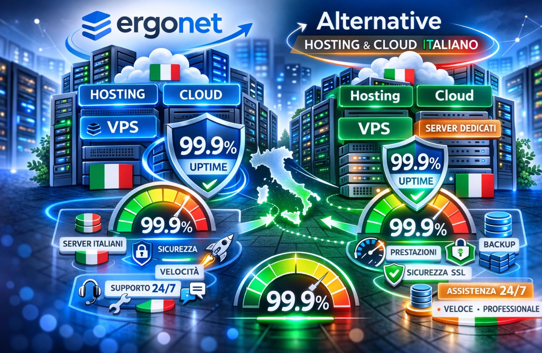Ergonet Alternative 2026: Valida Soluzione per Hosting e Cloud Italiano