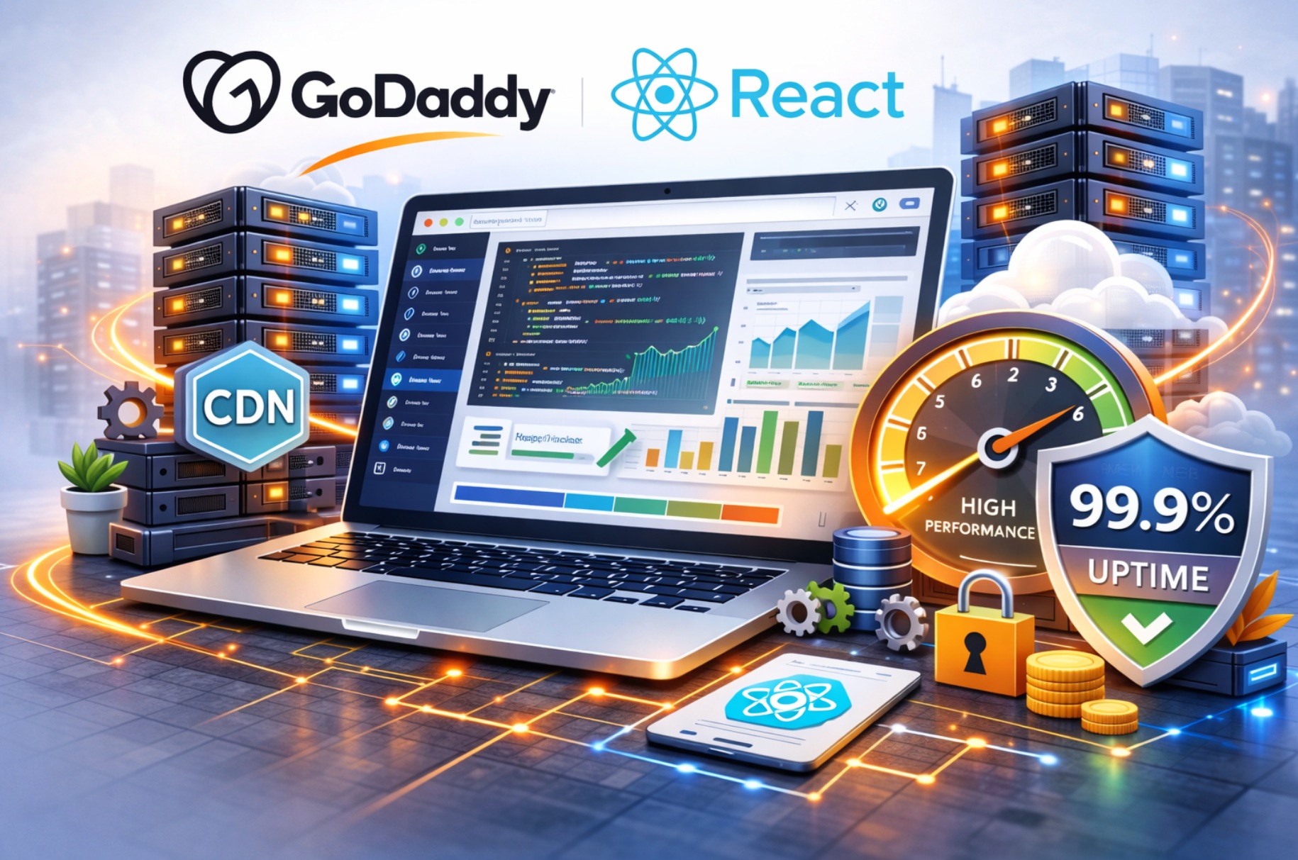 GoDaddy React: Hosting Ottimizzato per Applicazioni Frontend e SPA?