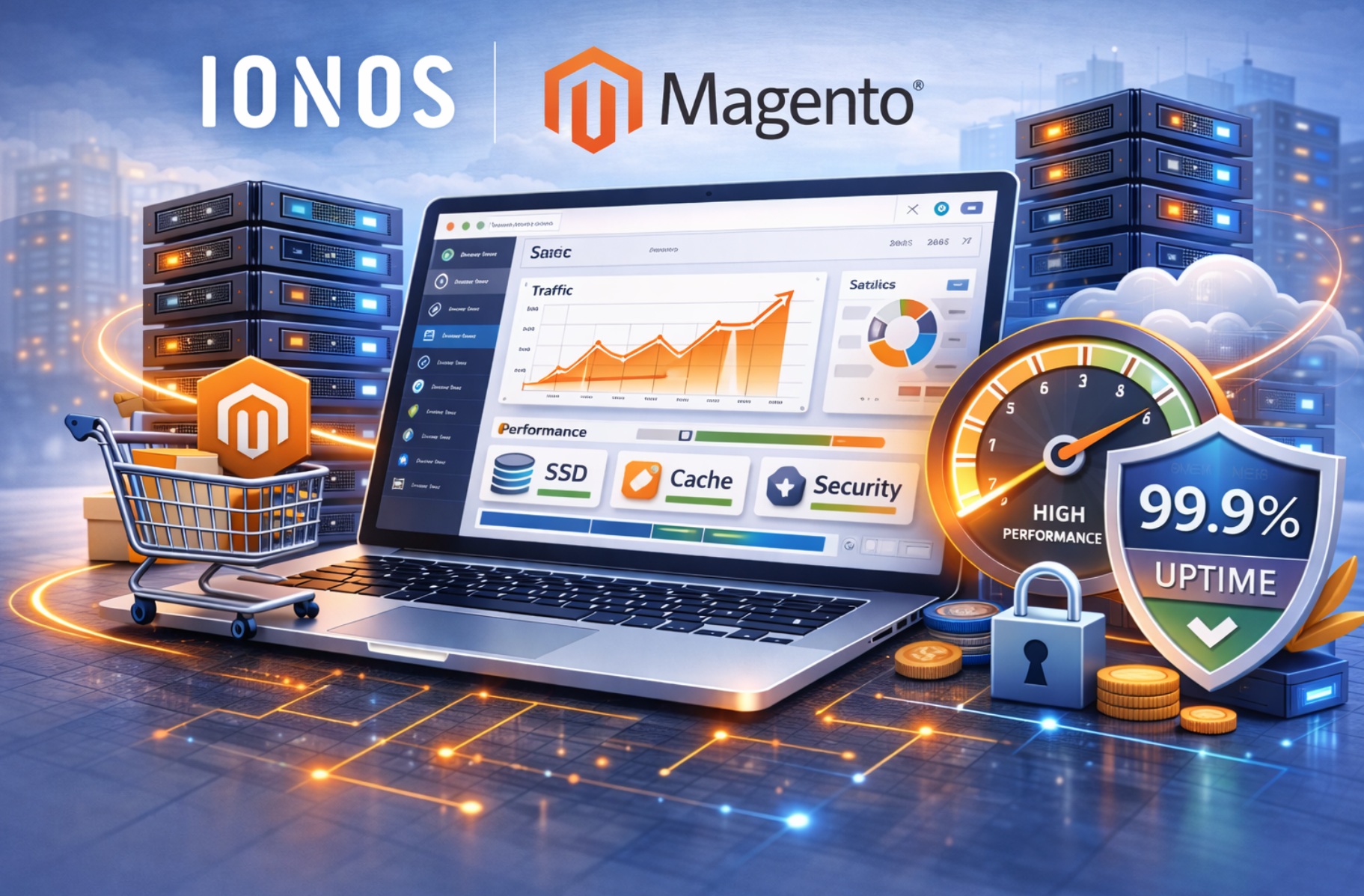 IONOS Magento: Hosting Performante per Ecommerce Complessi?