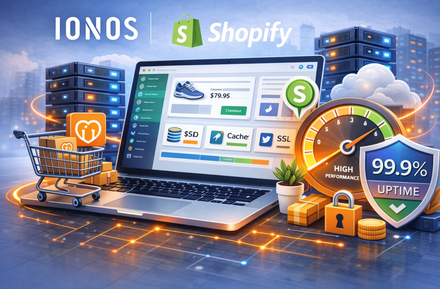 IONOS Shopify: Integrazione e Performance per Store Online