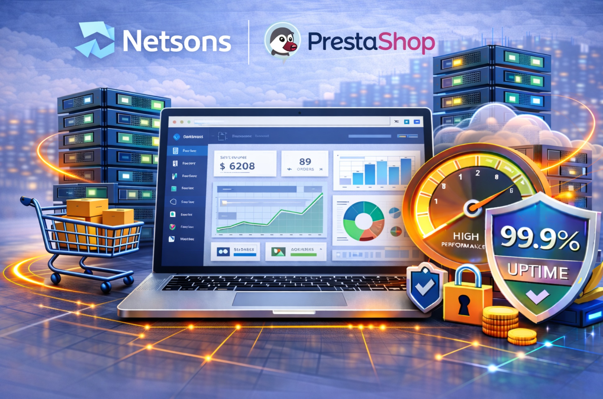 Netsons PrestaShop: Hosting Adeguato per Negozi Online Professionali?