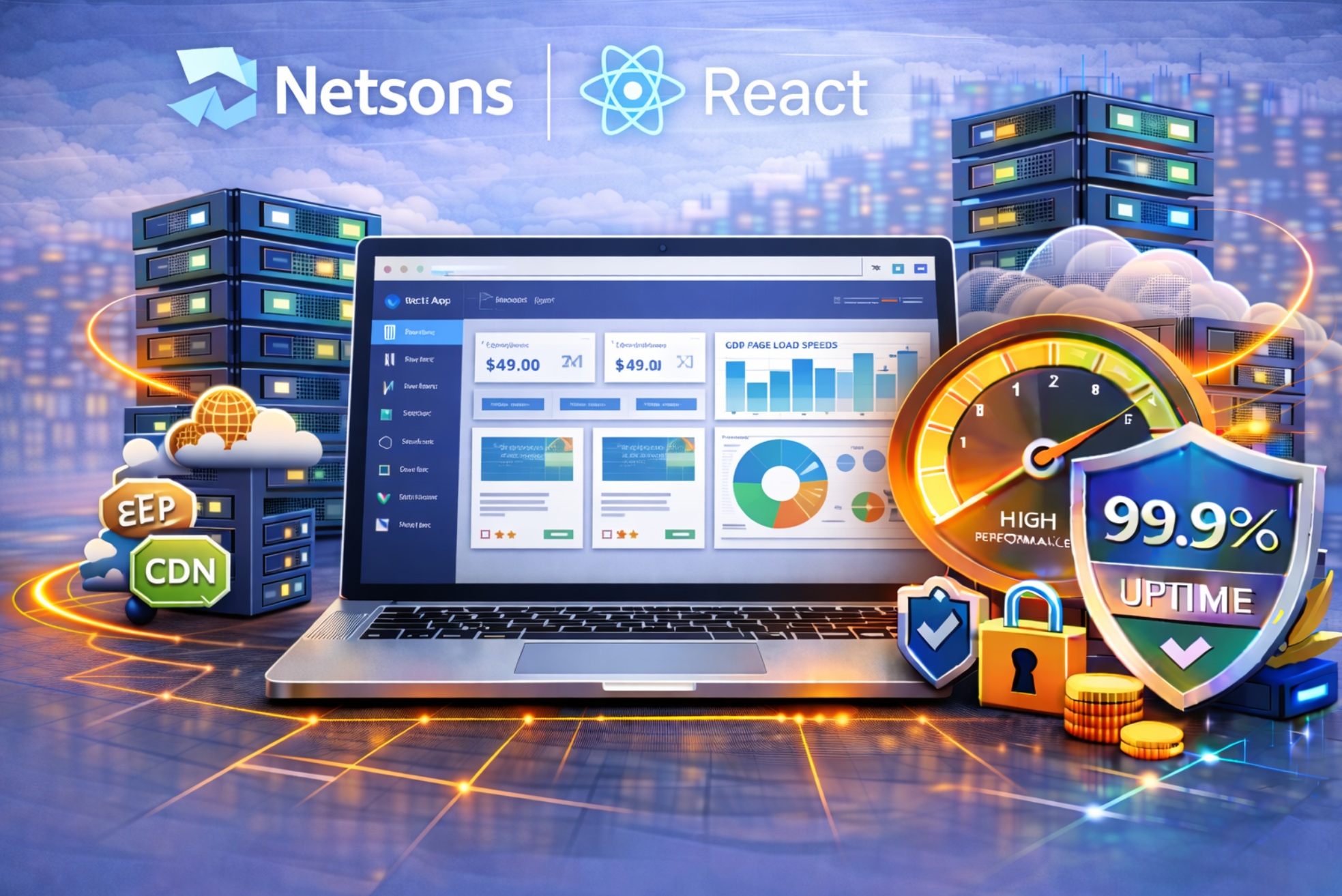 Netsons React: Hosting Ottimizzato per Frontend Moderni e SPA?