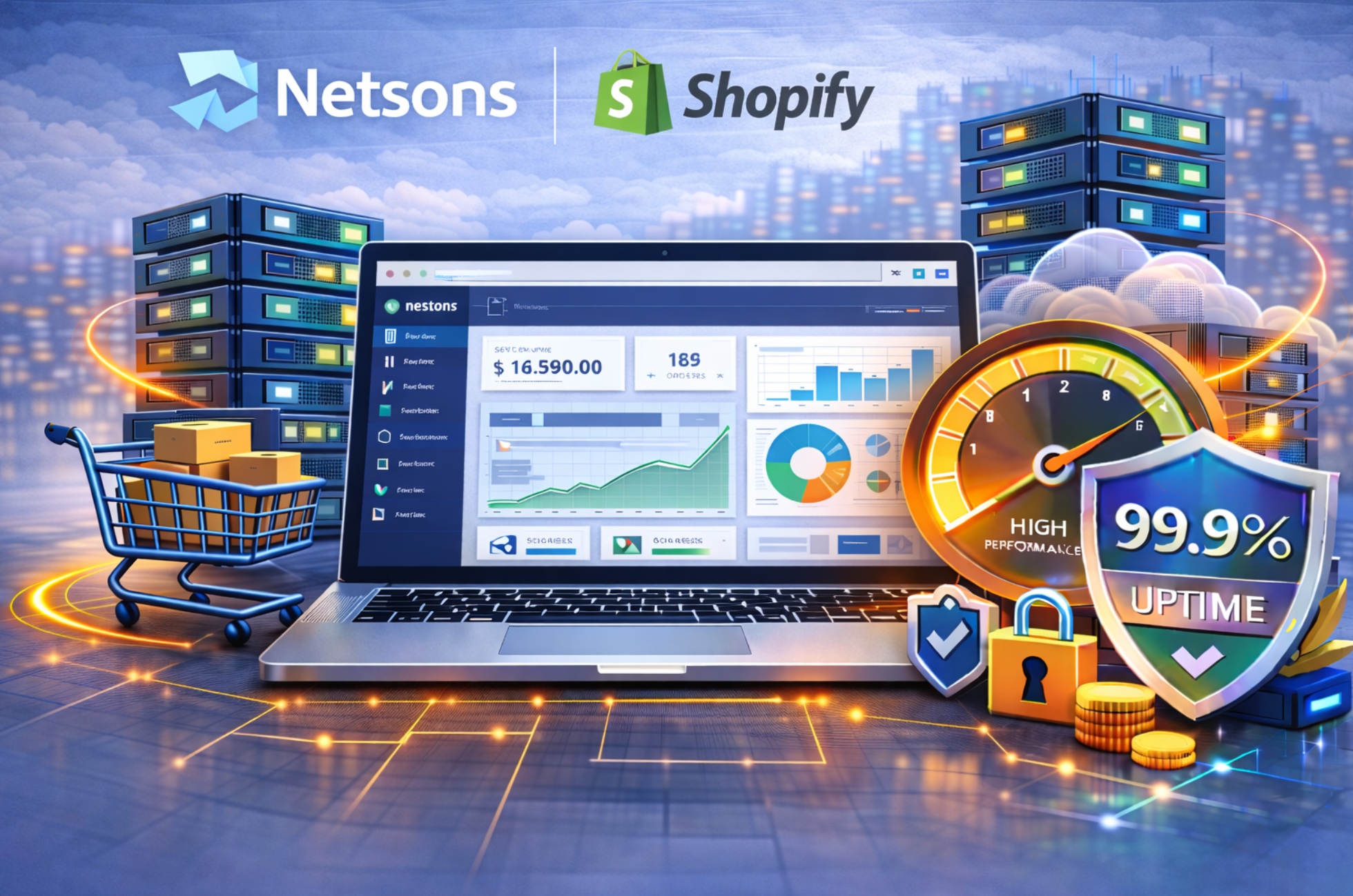 Netsons Shopify: Integrazione e Performance per Store Online Moderni
