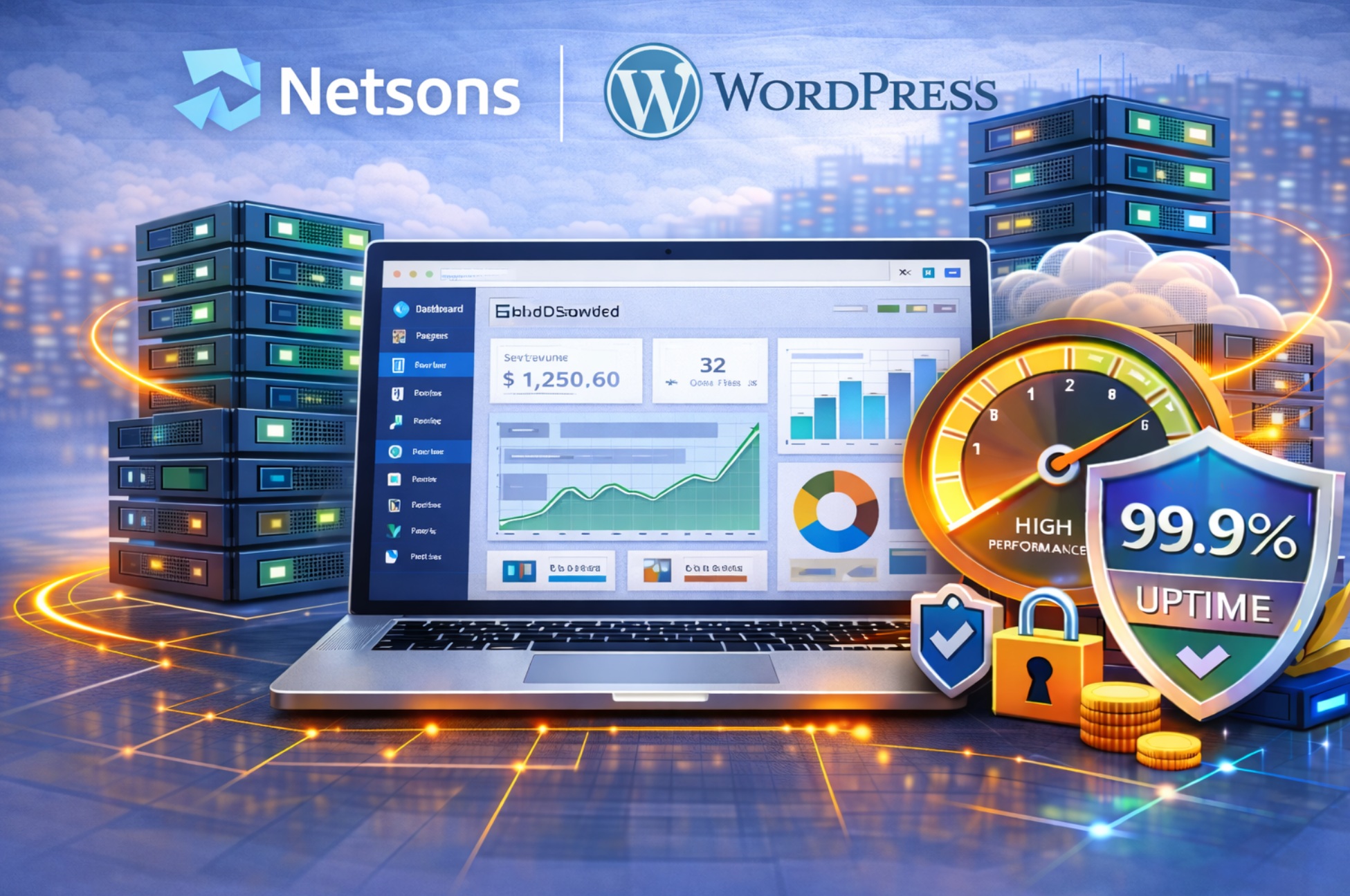 Netsons WordPress: Hosting Ottimizzato per Siti Veloci e Stabili?