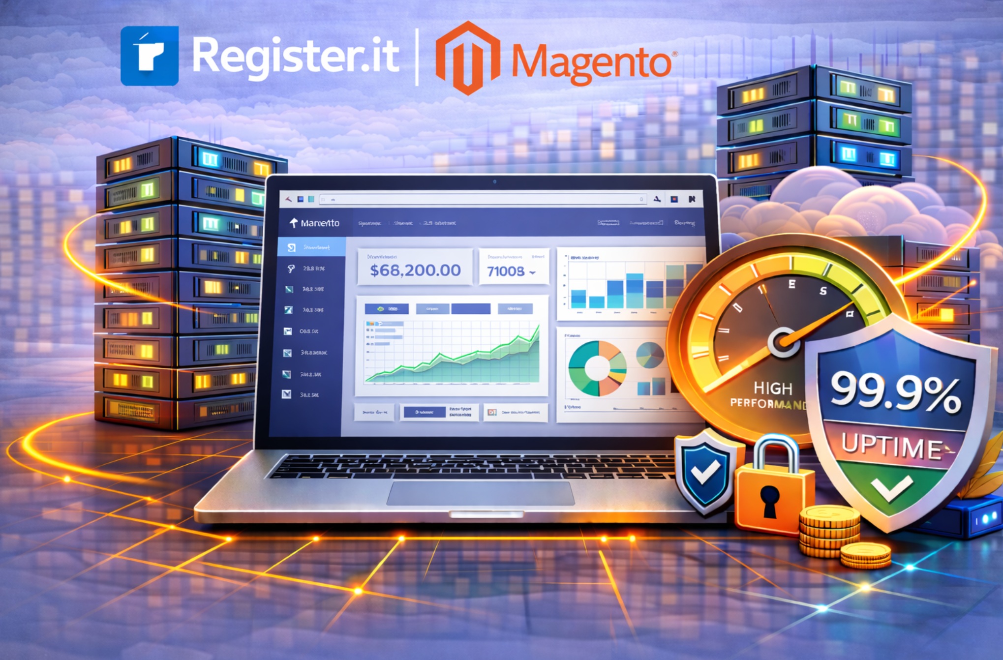 Register.it Magento: Hosting Performante per Ecommerce Complessi?