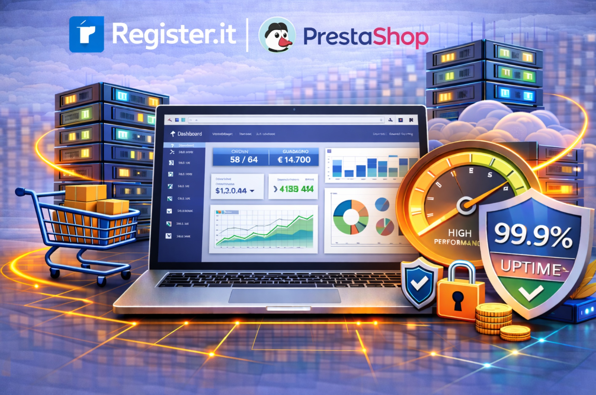 Register.it PrestaShop: Hosting Adeguato per Negozi Online Professionali?