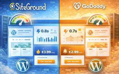 SiteGround vs GoDaddy: Qual è Meglio per Hosting e WordPress nel 2026?
