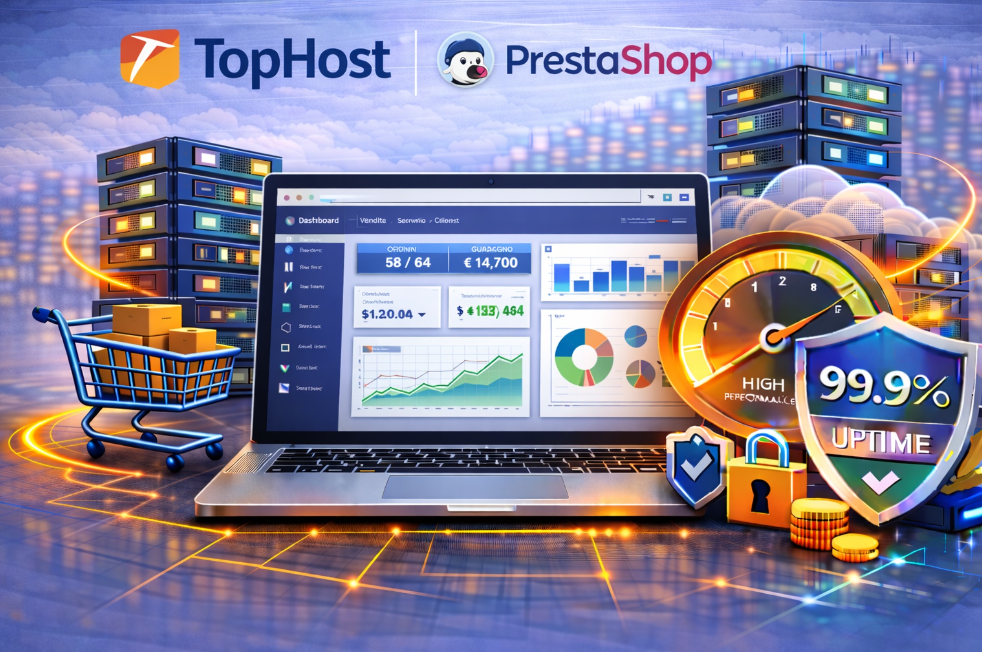 TopHost PrestaShop: Hosting Adeguato per Negozi Online Economici?
