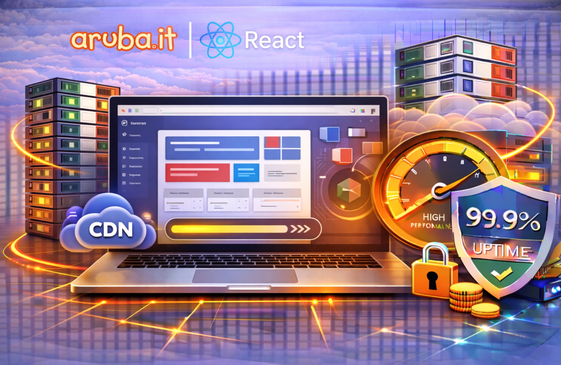 Aruba React: Hosting Ottimizzato per Frontend Moderni e SPA?