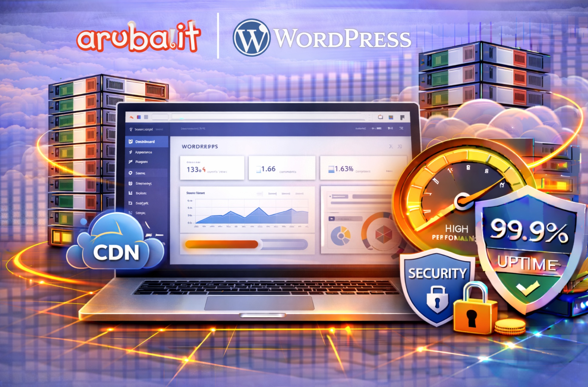Aruba WordPress: Hosting Ottimizzato per Prestazioni, Sicurezza e Affidabilità?