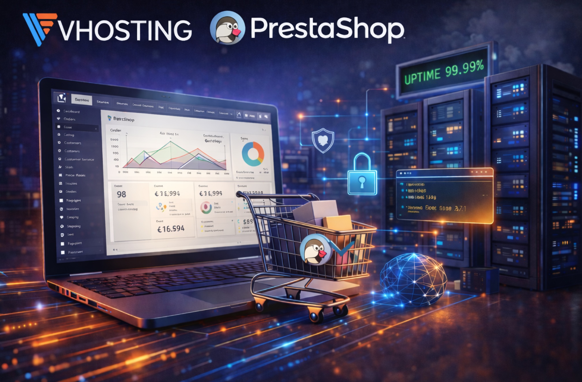 VHosting PrestaShop: Hosting Adeguato per Negozi Online Professionali?